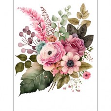 FLORAL BEAUTIES GREETING CARD Arrangement 11
